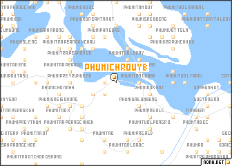 map of Phumĭ Chroŭy (1)