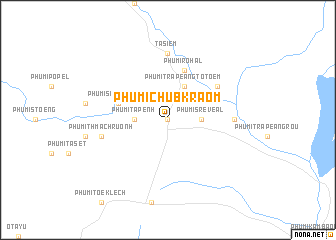 map of Phumĭ Chŭb Kraôm