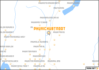 map of Phumĭ Chŭb Tnaôt