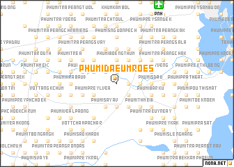 map of Phumĭ Daeum Rœ̆s