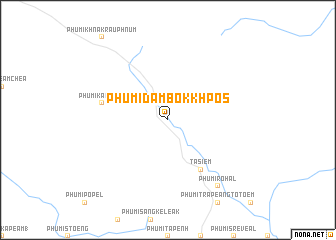 map of Phumĭ Dâmbok Khpós