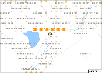 map of Phumĭ Dâmnăk Âmpĭl