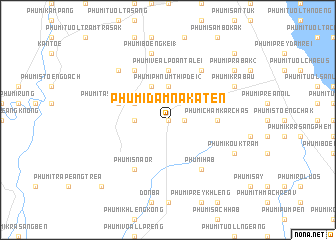 map of Phumĭ Dâmnăk A Tén