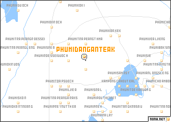 map of Phumĭ Dâng Ânteăk