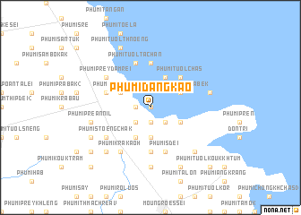 map of Phumĭ Dângkaô