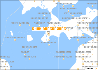 map of Phumĭ Dâng Kdaông