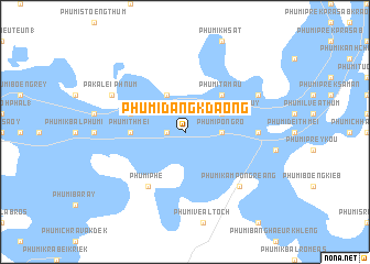 map of Phumĭ Dâng Kdaông