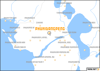 map of Phumĭ Dâng Pêng