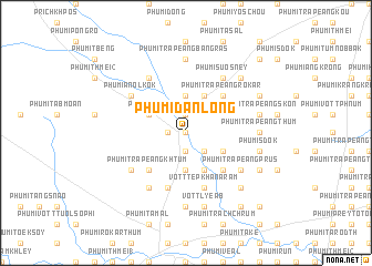 map of Phumĭ Dânlông