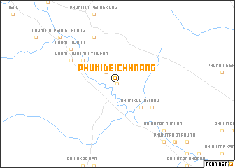 map of Phumĭ Dei Chhnăng