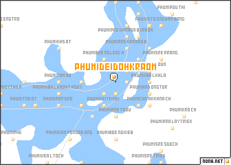 map of Phumĭ Dei Dŏh Kraôm