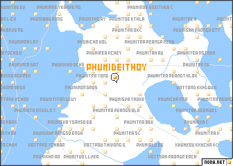 map of Phumĭ Dei Thŏy