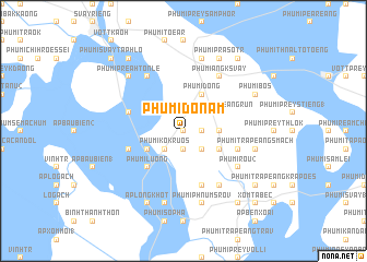 map of Phumĭ Don Am