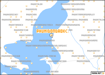 map of Phumĭ Dondaôk (2)