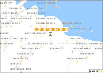 map of Phumĭ Dong Chuŏr