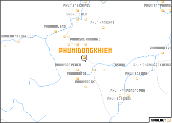 map of Phumĭ Dong Khiĕm