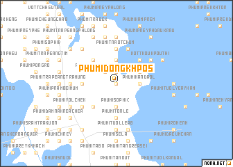 map of Phumĭ Dong Khpós