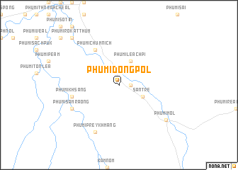 map of Phumĭ Dong Pôl