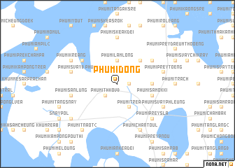 map of Phumĭ Dong