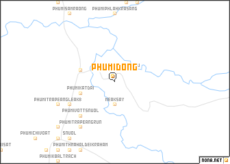 map of Phumĭ Dong