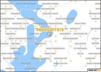 map of Phumĭ Dontôy (1)