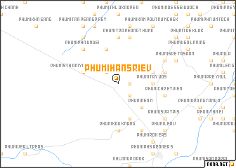 map of Phumĭ Hănsriĕv