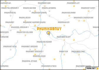 map of Phumĭ Kăb Nŭy