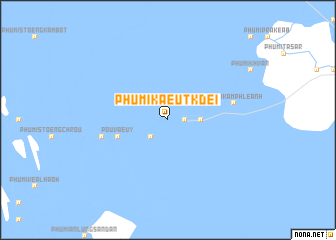 map of Phumĭ Kaeut Kdei