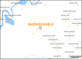 map of Phumĭ Kalai Kala