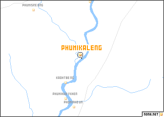 map of Phumĭ Kalêng