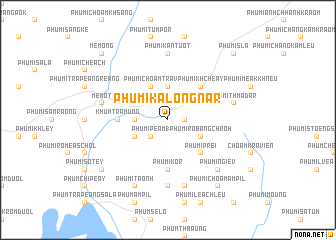 map of Phumĭ Kalŏng Nâr