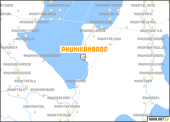 map of Phumĭ Kâmbaôr