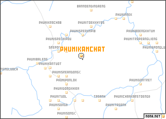 map of Phumĭ Kâmchăt