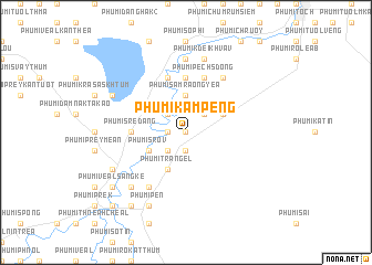 map of Phumĭ Kâmpêng