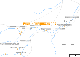 map of Phumĭ Kâmpóng Chlâng