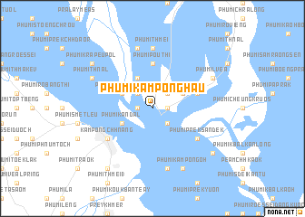 map of Phumĭ Kâmpóng Hau