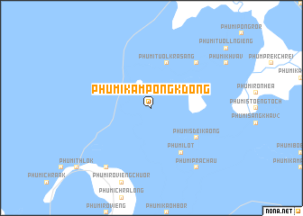 map of Phumĭ Kâmpóng Kdŏng