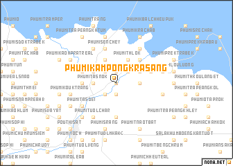 map of Phumĭ Kâmpóng Krâsăng