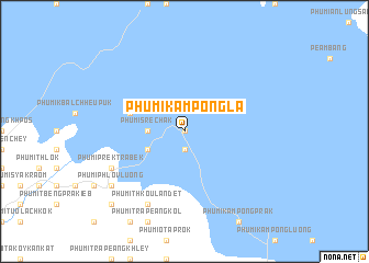 map of Phumĭ Kâmpóng Lâ