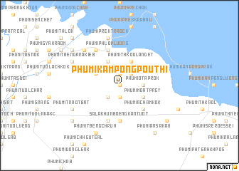 map of Phumĭ Kâmpóng Poŭthĭ