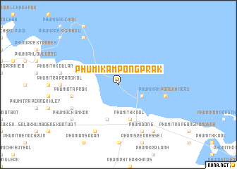 map of Phumĭ Kâmpóng Prăk