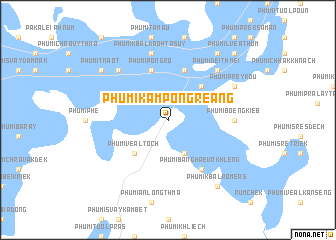 map of Phumĭ Kâmpóng Reăng