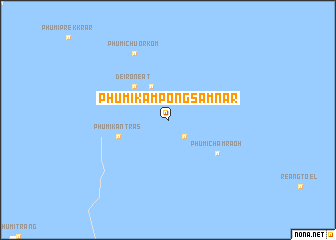 map of Phumĭ Kâmpóng Sâmnâr