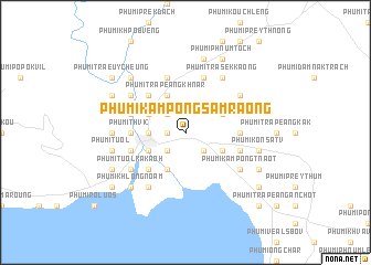 map of Phumĭ Kâmpóng Sâmraông