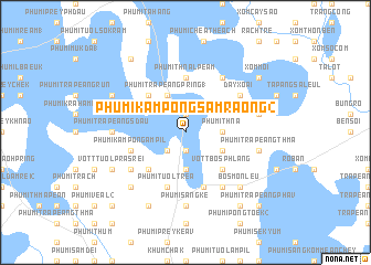 map of Phumĭ Kâmpóng Sâmraông (2)