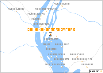map of Phumĭ Kâmpóng Svay Chék