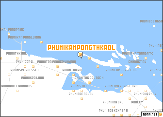 map of Phumĭ Kâmpóng Thkaôl