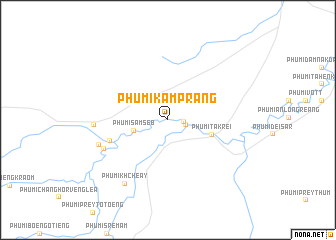 map of Phumĭ Kâmpráng