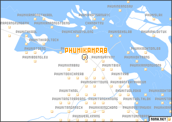 map of Phumĭ Kâmrab