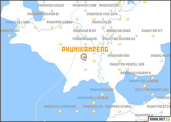 map of Phumĭ Kâmrêng